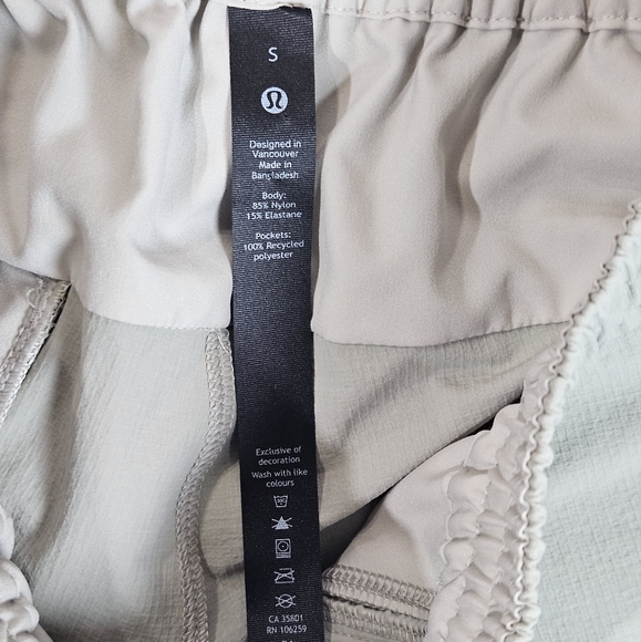 Lululemon Womens Windbreaker Pants Small Light Green Adjustable Athleisure Wear - Picture 7 of 10